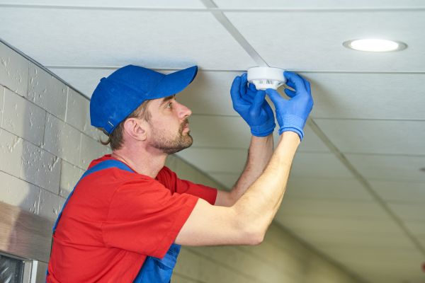 Wire Smoke Detector Service
